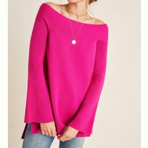 Anthropologie Elise Ribbed Tunic NWT Oversized
